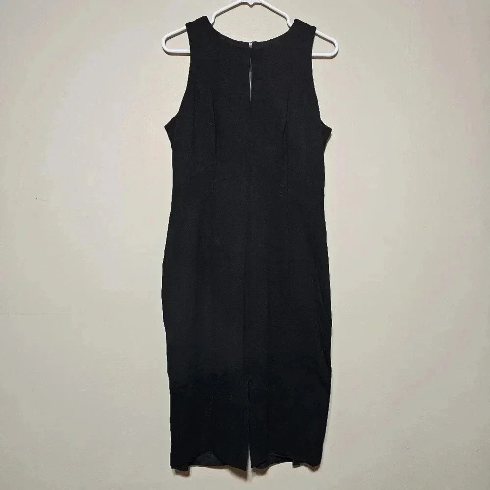 Classiques Entier Dress Women’s Size 10 Classic Preppy Modern Chic Sheath Black